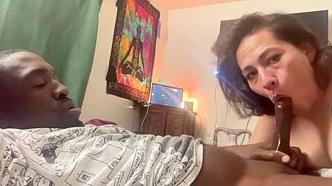 Lippz Sucks The Soul Out Of Bbc Again - free porn video