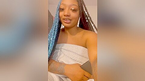 Amiyah/darie Ig Live Towel - free porn video