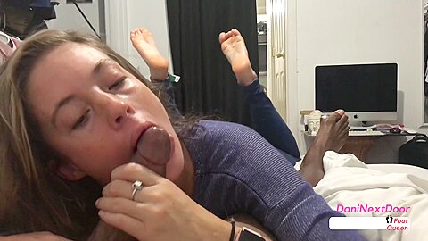 Dani Next Door - Sensual Blowjob Amp Edge - free porn video
