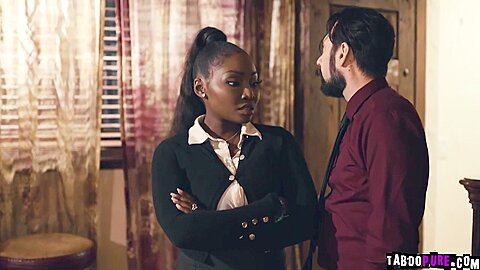 Agreesive Tommy Demands Rough Sex From Agent Osa - free porn video