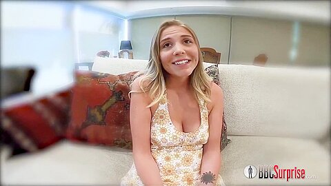 Blonde Chikita Shows Off Her Big Boobs And Bush P1 - free porn video