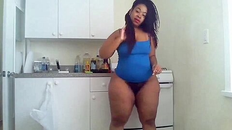 Black Step mom With Huge Ass Solo Video - free porn video