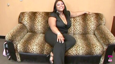 Interviewing The Busty Ebony Bbw Mika Lee Ends In A Passionate Banging Session And Cumshot - free porn video