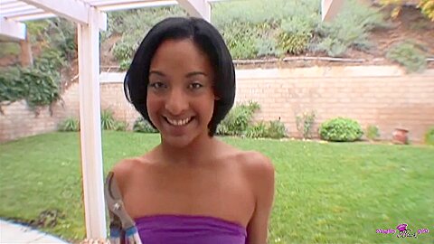 Another Skinny Ass Bitch That Got Her Sweet Spot Penetrated By This Guys Big Rod - free porn video