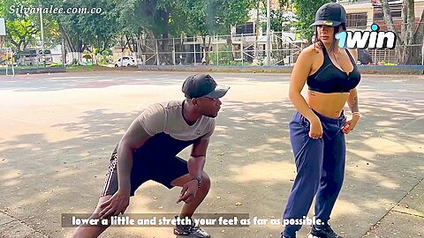 Busty Milf Student 18+ Fucked By Trainer With A Big Xanderblackx - free porn video