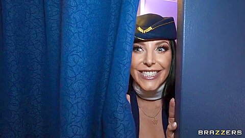 This Flight Attendant Fucks - Brazzers