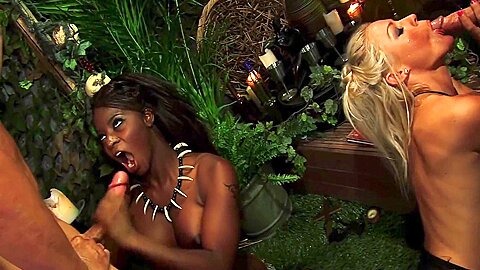 Leads A Seductive Ritual In A Steamy Group Encounter - free porn video
