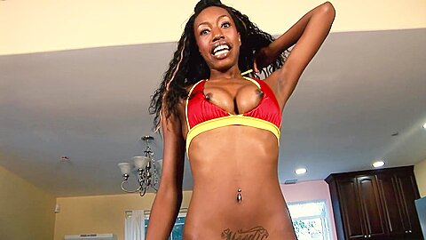 Royce Rae Loves To Fuck Hard With Her Sweet Ebony Pussy - free porn video