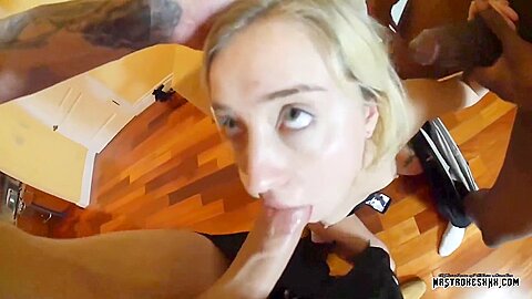 Blond Hair Babe Takes Two Supersized Big Beautiful Woman Cocks - Xozilla Porn - free porn video